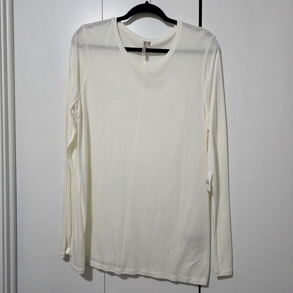 Banana Republic Cream Long Sleeve Shirt Size XL (NWT)